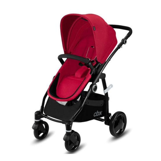 Коляска 2в1 CBX by Cybex Leotie Pure Crunchy Red