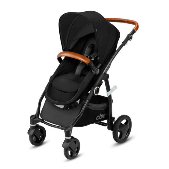 Коляска-трансформер CBX by Cybex Leotie Flex Lux Smokey Anthracite