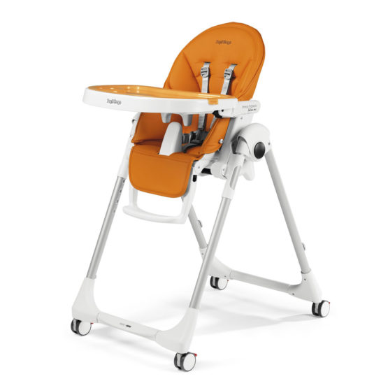 Стульчик Peg Perego Prima Pappa Follow Me Arancia