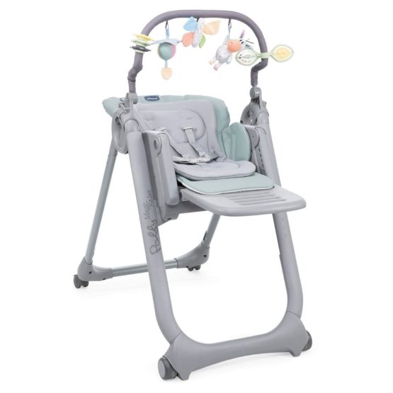 Стульчик для кормления Polly Magic Relax Antiguan Sky