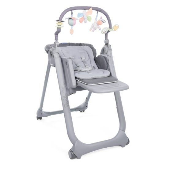 Стульчик для кормления Polly Magic Relax Graphite