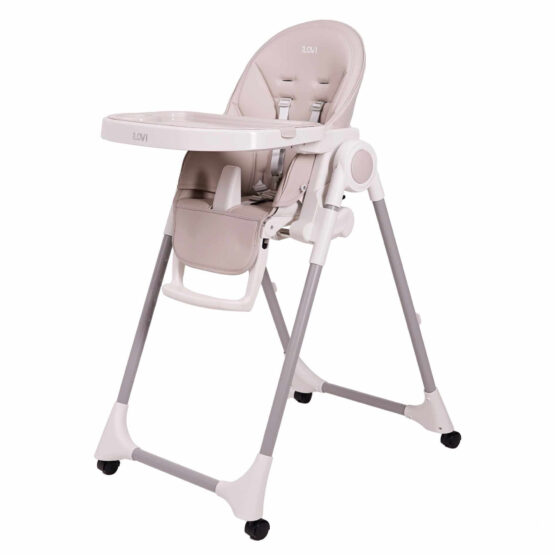 Стульчик для кормления iLovi Light с колесами Light Gray