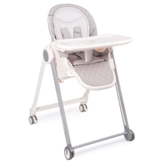 Стул для кормления Happy Baby Berny Basic Light Grey